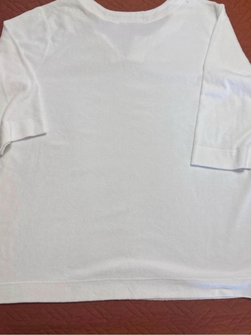 Sport Savvy Bathing Suit/ Swimsuit Cover-up. White Terry. Size US 3X - Picture 7 of 8